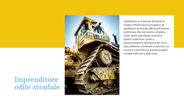 Imprenditore Edile Stradale - Download Del Modello HTML