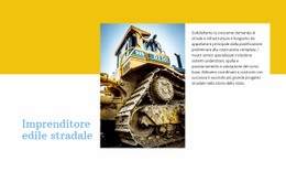 Imprenditore Edile Stradale - Modello HTML5 Scaricabile Gratuitamente