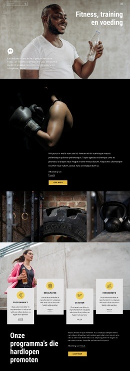 Kickboksen En Crossfit - Beste Websitebouwer