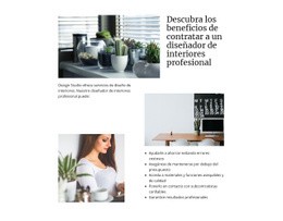 Plantilla Exclusiva De Una Página Para Creando Tu Propio Espacio