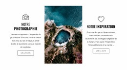 Photographie De Drone - Conception De Site Web Simple