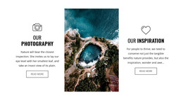 Exclusive HTML5 Template For Drone Photography