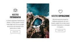 Modello HTML5 Esclusivo Per Fotografia Con Drone