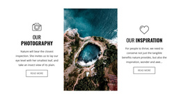 Drone Photography - Custom Joomla Template
