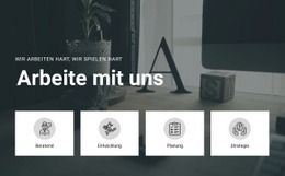 Arbeite Mit Uns - HTML Generator Online