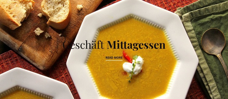 Geschäftsessen Essen Website design