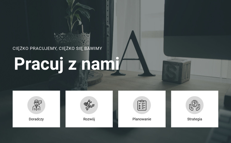 Pracuj z nami Szablon HTML