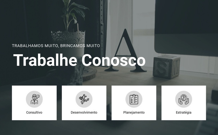 Trabalhe Conosco Modelo HTML5