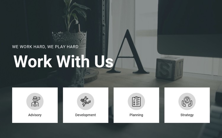 Work with us Static Site Generator