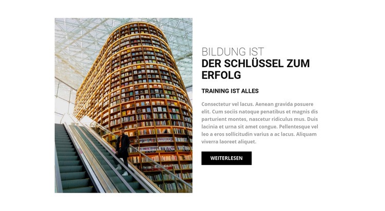 Erfolgreich werden Website design