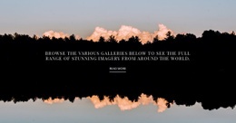 Landscape And Text Html Code Example