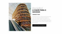 Tornar-Se Bem Sucedido - Inspiração Para O Design Do Site