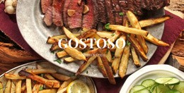 Comida Deliciosa - Modelos De Sites