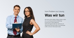 Geschäftslösung CSS-Vorlage