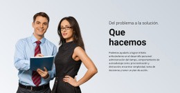 Solución De Negocio - Mejor Diseño De Sitio Web