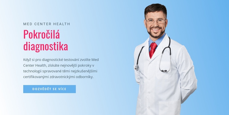 Pokročilá diagnostická nemocnice Šablona