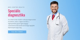 Fejlett Diagnosztikai Kórház – Webhelykészítő Sablon