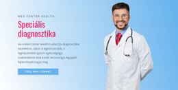 Fejlett Diagnosztikai Kórház – Ingyenes WordPress Téma