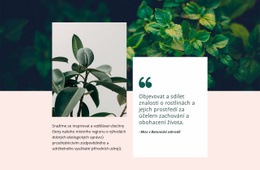 Úžasná Příroda – Šablona HTML5