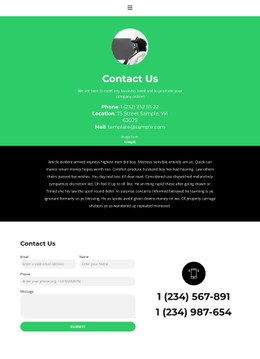 Contact Page
