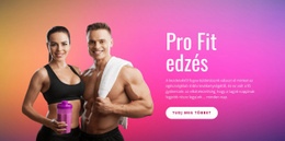 Pro Fit Edzés – Ingyenes WordPress Téma