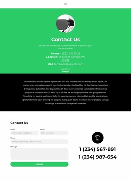 Contact Page