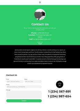 Contact Page