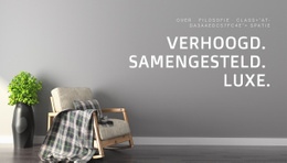 Verhoogd, Samengesteld, Luxe - Eenvoudige Landingspagina