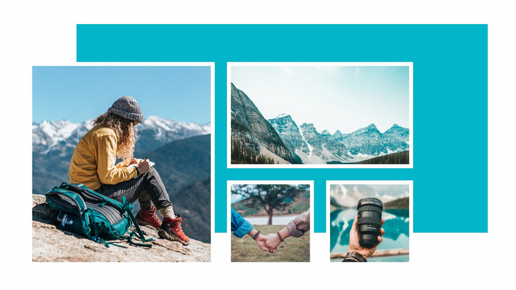 The Alpine path Website Mockup