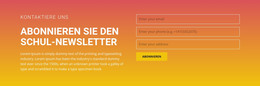 Abonnieren Sie Den Newsletter - HTML-Vorlagencode