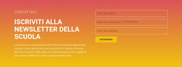 Iscriviti Alla Newsletter - Fantastico Tema WordPress