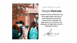 Universitäre Ausbildung – Kostenlos Herunterladbare HTML5-Vorlage