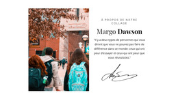 Éducation Universitaire - Modèle HTML Et CSS