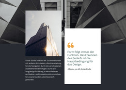 Architektur Ist Das Gelernte Spiel - HTML-Websitevorlage