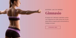 Gimnasio Deportivo - Diseño Web Polivalente