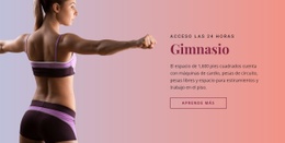 Gimnasio Deportivo - Plantilla Personalizable