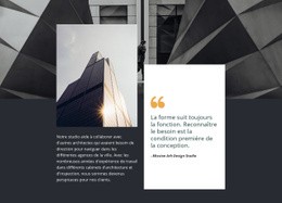 Maquette De Site Web Pour L'Architecture Est Le Jeu Appris