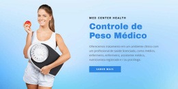 Controle De Peso - Modelo HTML5 Personalizado