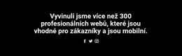 Textová A Sociální Ikona - Vestavěná Funkce Cms