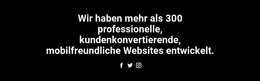 Webdesign Für Text Und Soziales Symbol