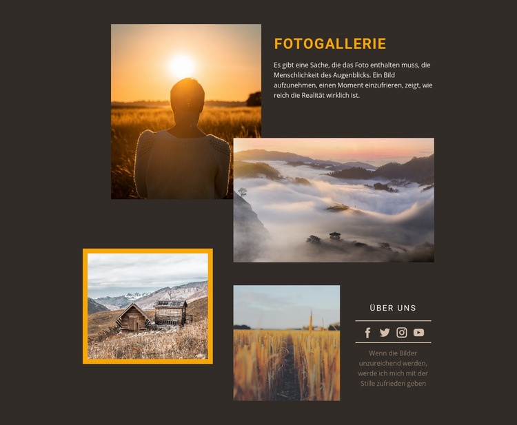 Fotoworkshops Landing Page