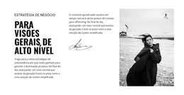 Visão Geral De Alto Nível - Modelos De Temas HTML5 Gratuitos