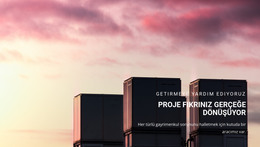 Proje Fikriniz - En Iyi HTML Şablonu
