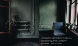 Estilo Interior Escuro - Tema WordPress Responsivo