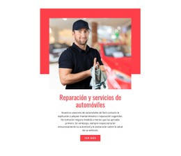 Impresionante Plantilla HTML5 Para Reparación De Sistemas De Escape