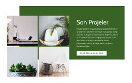 Son Iç Projeler - Duyarlı Web Sitesi Tasarımı