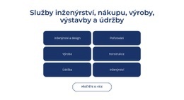 Inženýrské, Stavební Služby – Bezplatná HTML Šablona