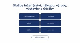 Inženýrské, Stavební Služby - Responzivní Design