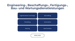 Ingenieur- Und Baudienstleistungen - Kostenlose HTML-Vorlage