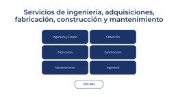 Servicios De Ingenieria, Construccion. - Creador De Sitios Web Profesional Personalizable